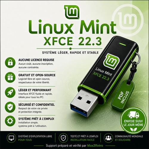 Clé usb linux mint - usb,