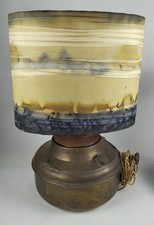 Ancien Chauffage Poêle Rechaud A Petrole Laiton Montée En Lampe