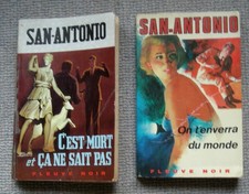 Lot de 2 Romans San-Antonio -