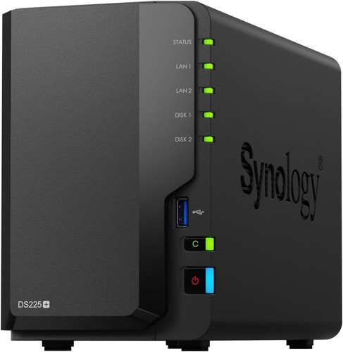 Synology ds225 bay - synology, 2-bay