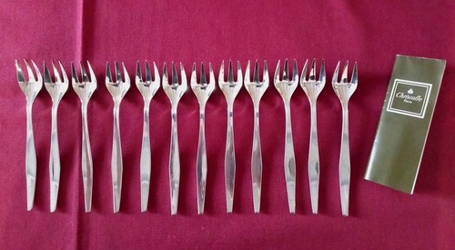 Fourchettes huîtres en - 12, à