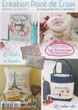 Création point croix N°53 Atelier à broder Les Brodeuses Parisiennes V. Enginger