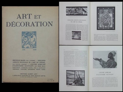 Art decoration juin 1926 - art, 1926-