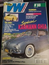 super vw magazine n° 55 : cox combi buggy coccinelle karmann ghia