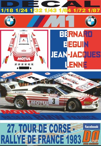 Decal bmw beguin tour de - bmw,