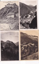 Lot de 4 cartes postales anciennes postcards CHATEAU-QUEYRAS HAUTES-ALPES 3
