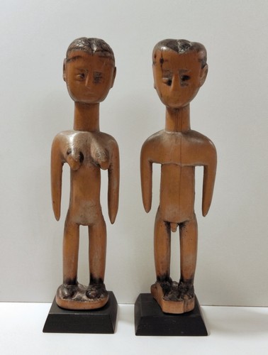 Art tribal africain paire - africain,