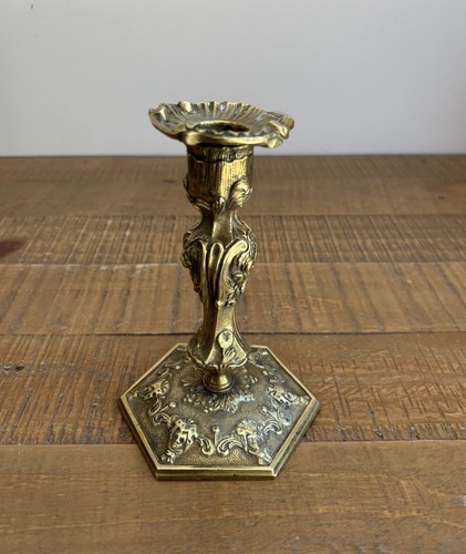 Bougeoir bronze laiton - bougeoir, en