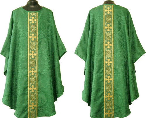 Chasuble vert clergé - vert,