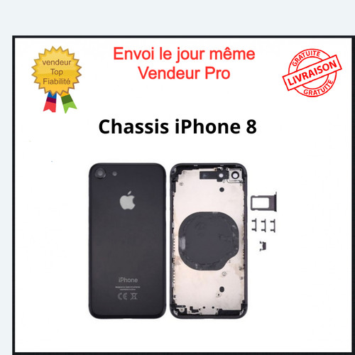 Chassis iphone noir coque - iphone,