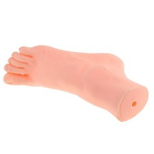 Mannequin De Pied Droit Masculin En PVC Vif, Modèle De Chaussettes, Affichage