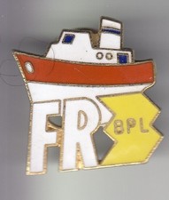 RARE PINS PIN'S .. TV RADIO PRESSE FR3 FRANCE 3 BRETAGNE OUEST BATEAU PECHE 1~DB