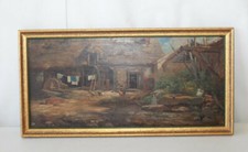 Huile sur Panneau Tableau