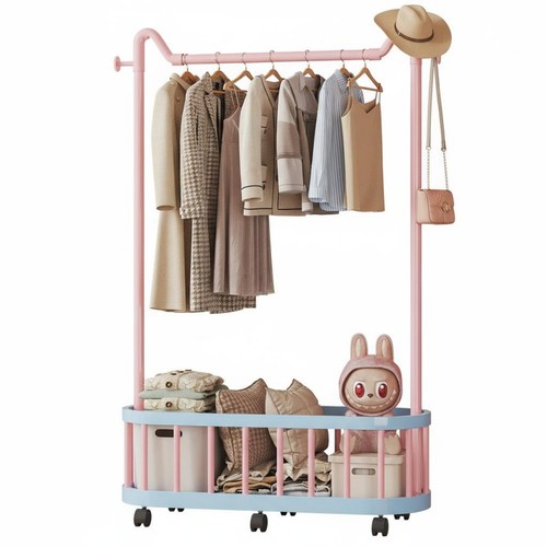 Porte vêtements roulettes - porte, à