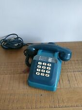 Ancien Téléphone SOCOTEL S63 Bleu à TOUCHES PTT 1985 - Vintage Décoration 