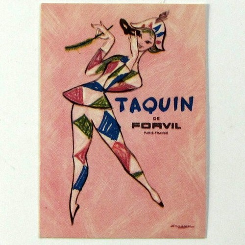 Carte parfumée taquin - carte, forvil
