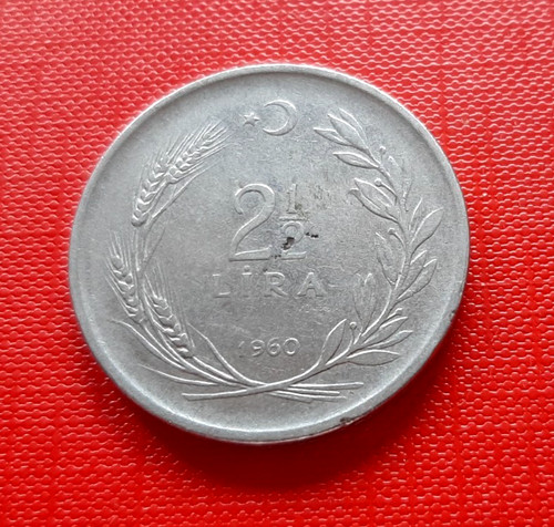 Lira 1960 turquie - 2,