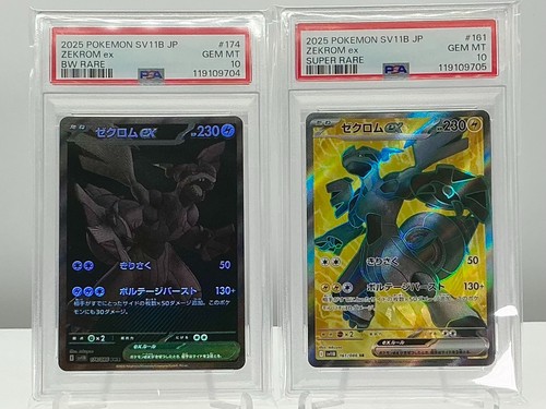 Psa zekrom bwr - bwr, ex