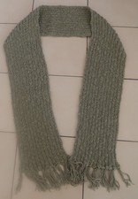 Echarpe Cache-nez en laine tricoté main