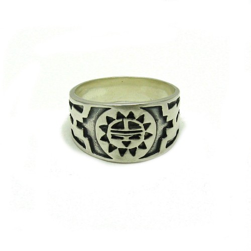 Bague argent sterling - en,