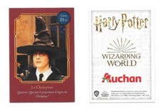 Carte - Auchan - Harry Potter