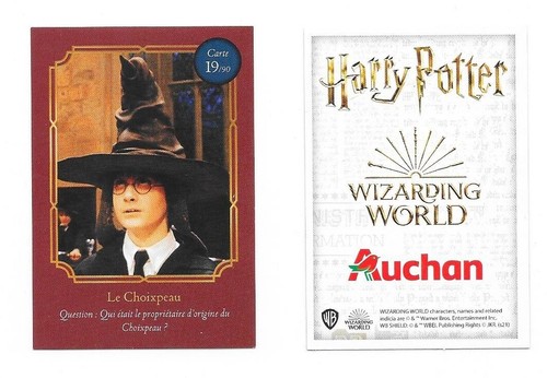 Carte auchan harry potter - -,