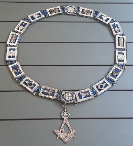 Collier maçonnique usa ancien - collier,