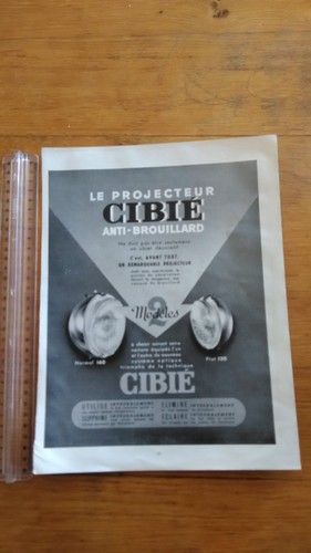 Pub advert ancienne phare - ancienne,