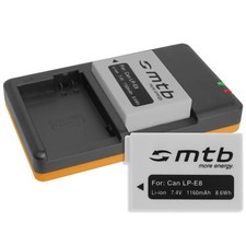 2 Batteries 1160 mAh + Double