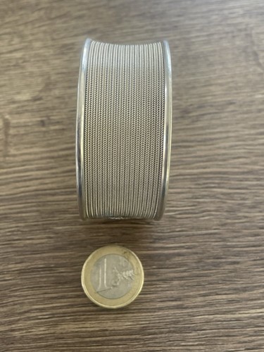 Ancien bracelet jonc argent - bracelet, en