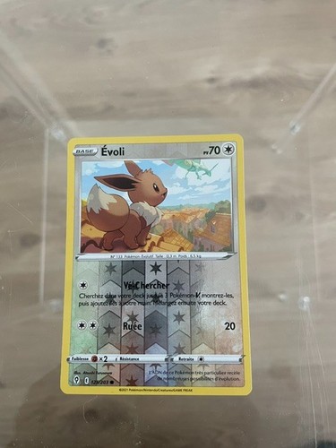 Carte pokémon reverse evoli - carte,