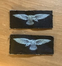 LOT DE DEUX AIGLES RAF TISSU
