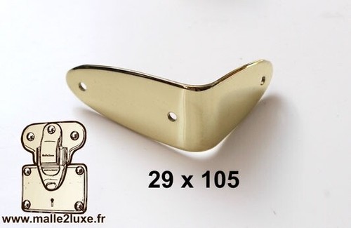 Equerre 105 laiton malle - 29,
