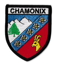 Patche Chamonix armoiries