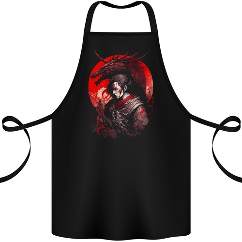 Tablier coton samurai - en,