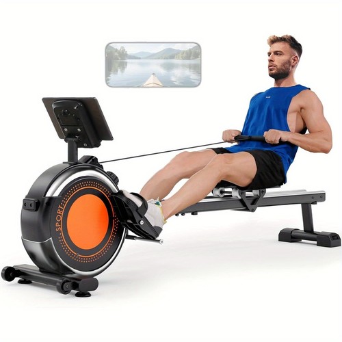 Rameur magnétique pliable - rameur,
