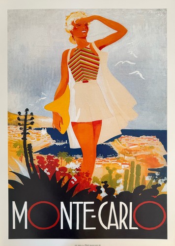 Monte carlo affiche - affiche,
