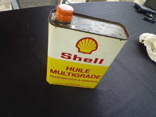 Bidon huile shell - bidon,