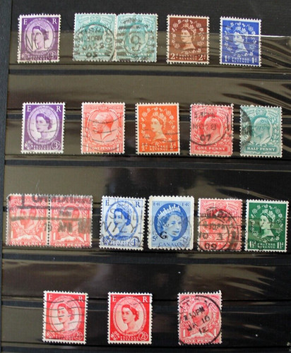 Lot timbres royaume uni - lot,