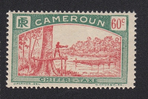 Timbre taxe cameroun 1925 - taxe,