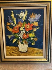 Huile Sur Toile Signé Gerard Gouvrant