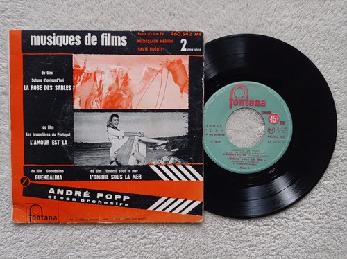 45t andre popp et son - 7",