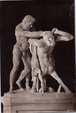 Italia, Firenze, Ercole e Nesso Vintage albumen print Tirage albuminé  8,5x1