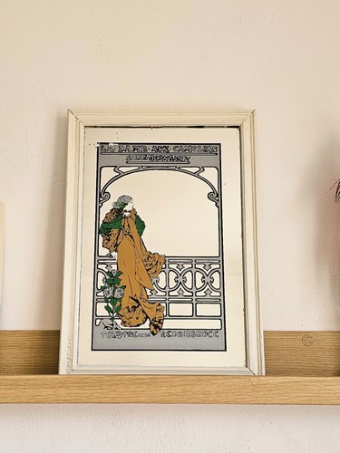 Miroir art nouveau après - miroir,