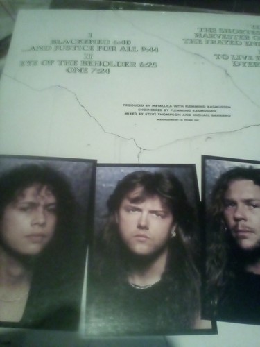 Metallica vinyl - metallica,