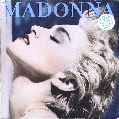 Vinyle madonna true - madonna, blue