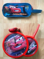 Réveil radio et trousse Cars