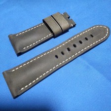 Bracelet en cuir de veau véritable OFFICINE PANERAI 26/22 mm 75/125 mm boucle...