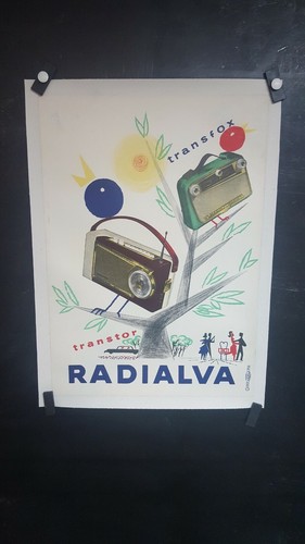 Affiche radio transistors - ,