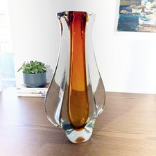 Grand vase sommerso Murano